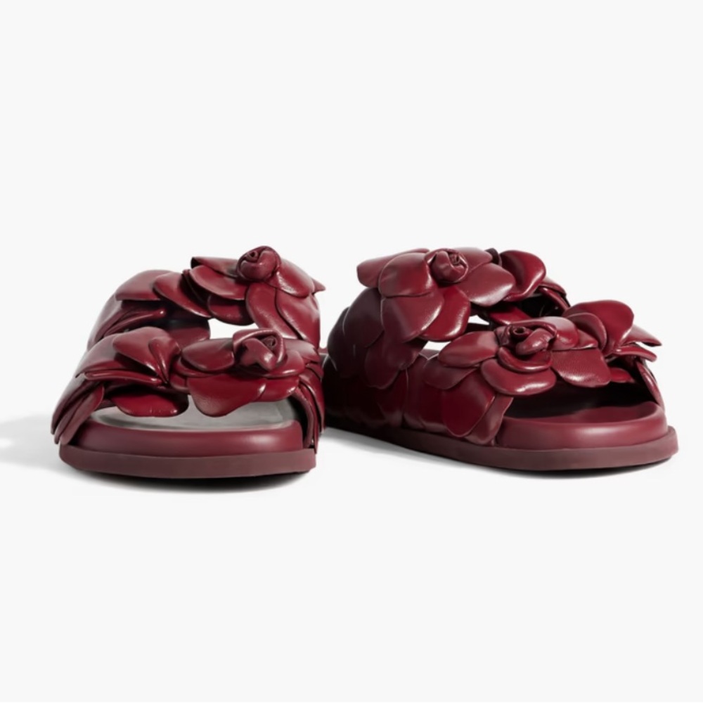 Valentino Garavani 03 Rose Edition Atelier Leather Sandals - Picture 1 of 11